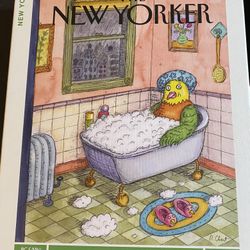 500 New York Puzzle Company Larger  Pieces Complete 