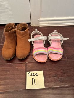 Size 11 girls’ shoes