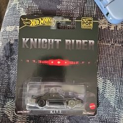 Hot Wheels Premium Real Riders KNIGHT RIDER & Back To The Future Time Machine 