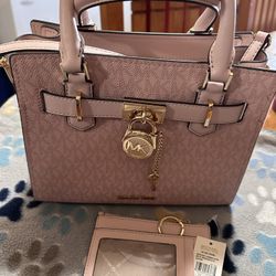 Pink Michael Kors Satchel