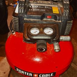 PORTER CABLE 150 PSI 6 GAL AIR COMPRESSOR