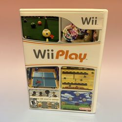 Wii Play Game CIB. For Nintendo Wii. Great Condition! 