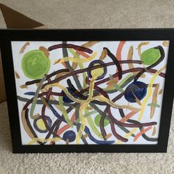 Abstract Acrylic Painting