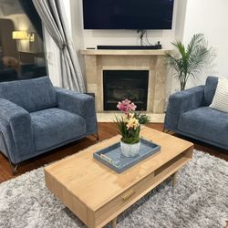 Joyce Accent Chair (2) Scandinavian Design