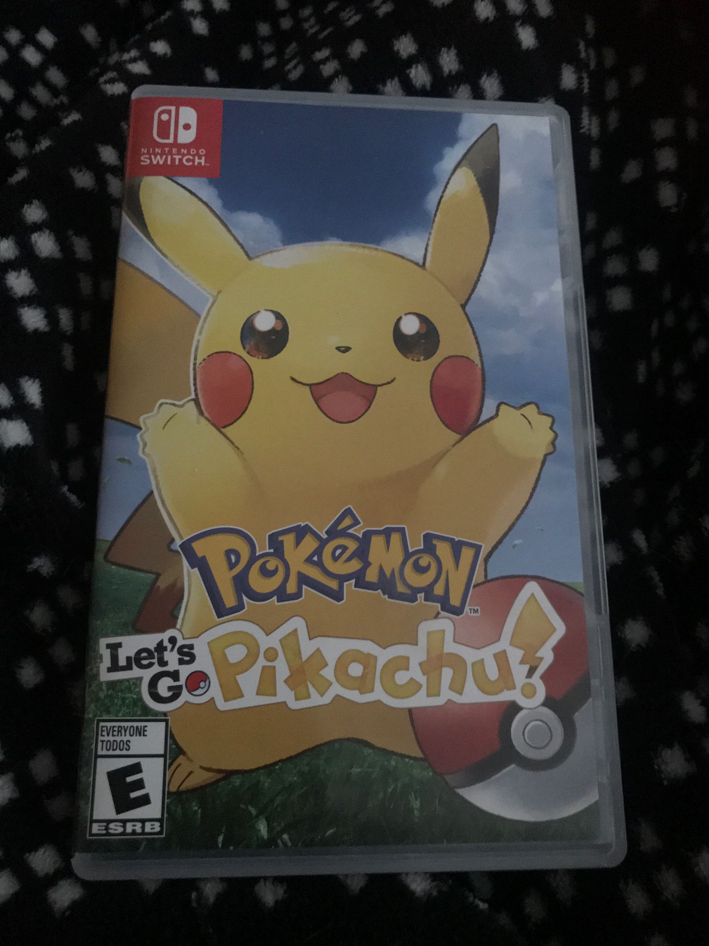 Pokémon let’s go Pikachu Nintendo Switch game