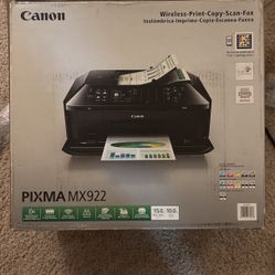 Canon Pixma MX922  / Airprint etc. 