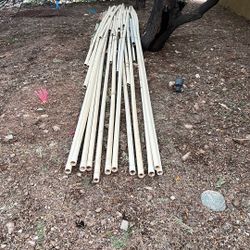 Crestline 12 Pieces Of 1 ” PVC Pipe Left Over. (12” Long Each)