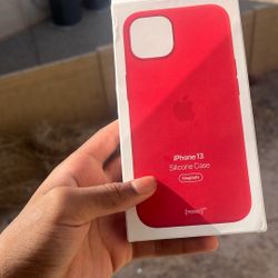 GENUINE NEVER USED PRODUCT RED APPLE CASE FOR IP 13