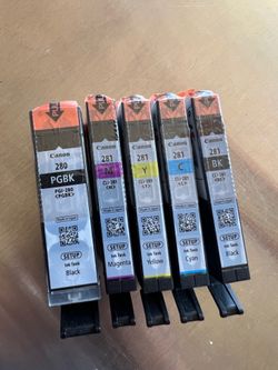 New canon 280/281 ink cartridges