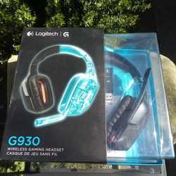 !! Gaming Headphones Logitech New G930 Wireless