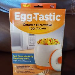 Egg-Tastic Ceramic Microwave Egg Cooker