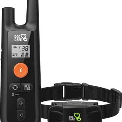 Dog Training Collar, Shock Collar with Beep, Vibration, Safe Static, Dog Training Collar with Remote 1500FT Waterproof Rechargeable E-Collar,