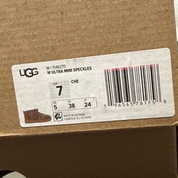Ugg boots - W ultra mini speckles