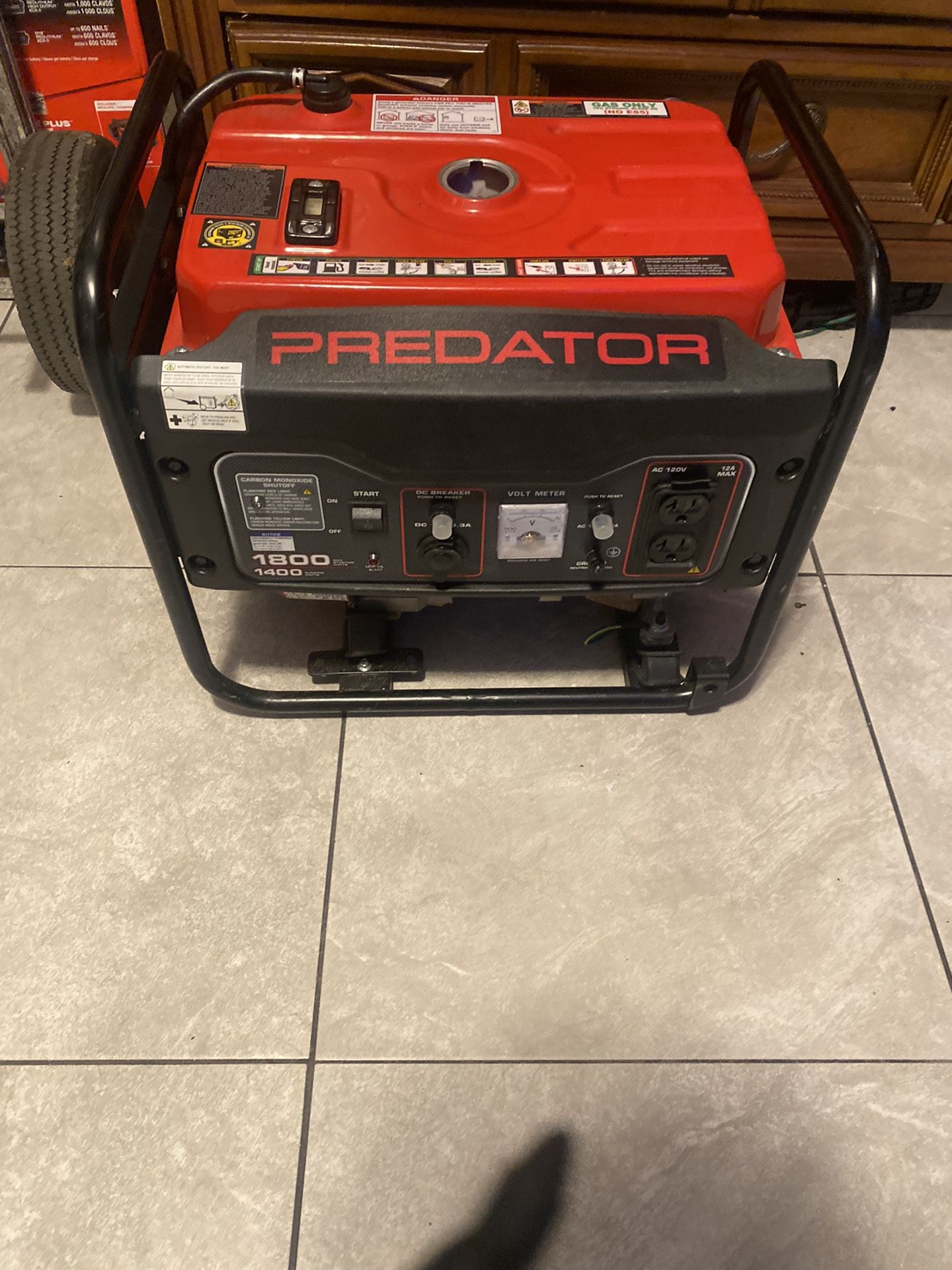 Predator 1800 Watt Generator