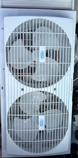 Sarasota Breeze 9” Twin Window Fan in good working condition