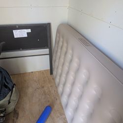 Twin Airbed Mattress With Frame And Headboard 