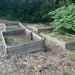 Free! Wooden Raised Beds 
