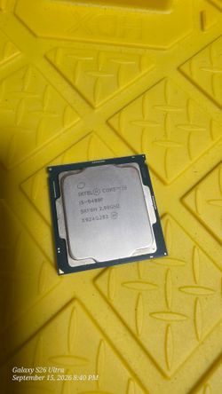 Intel i5-9400f cpu