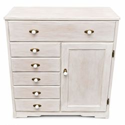 NY: Vintage Charming Painted Storage Cabinet