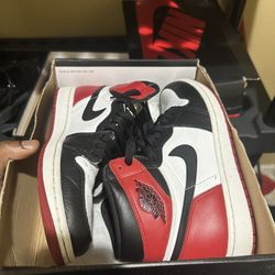 Black Toe Jordan 1s