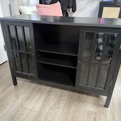 Black Buffet Table/Sideboard Cabinet