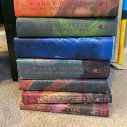 Harry Potter Hard Cover Books 1-7