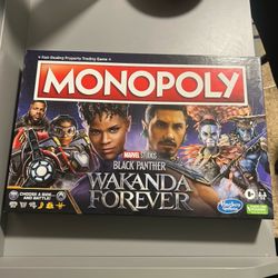 Monopoly Marvel Studios Black Panther Wakanda Forever