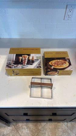 Free - Pizza stone smoker boxes and cone set