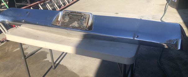 1966 chevelle malibu rear bumper