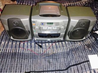 Philips Digital Tuner Az2765 CD Radio Cassette Recorder 