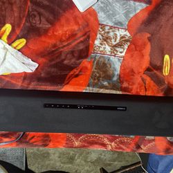 The Yamaha sound bar