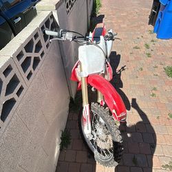 Honda crf 250r-want to trade for built talaria xxx