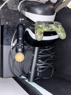Ps2 console and VR set