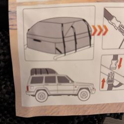 20 Cubic Foot Waterproof Roof Rack Storage Bag