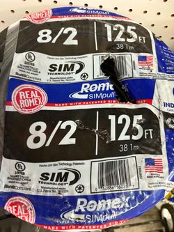 New romex wire 8/2