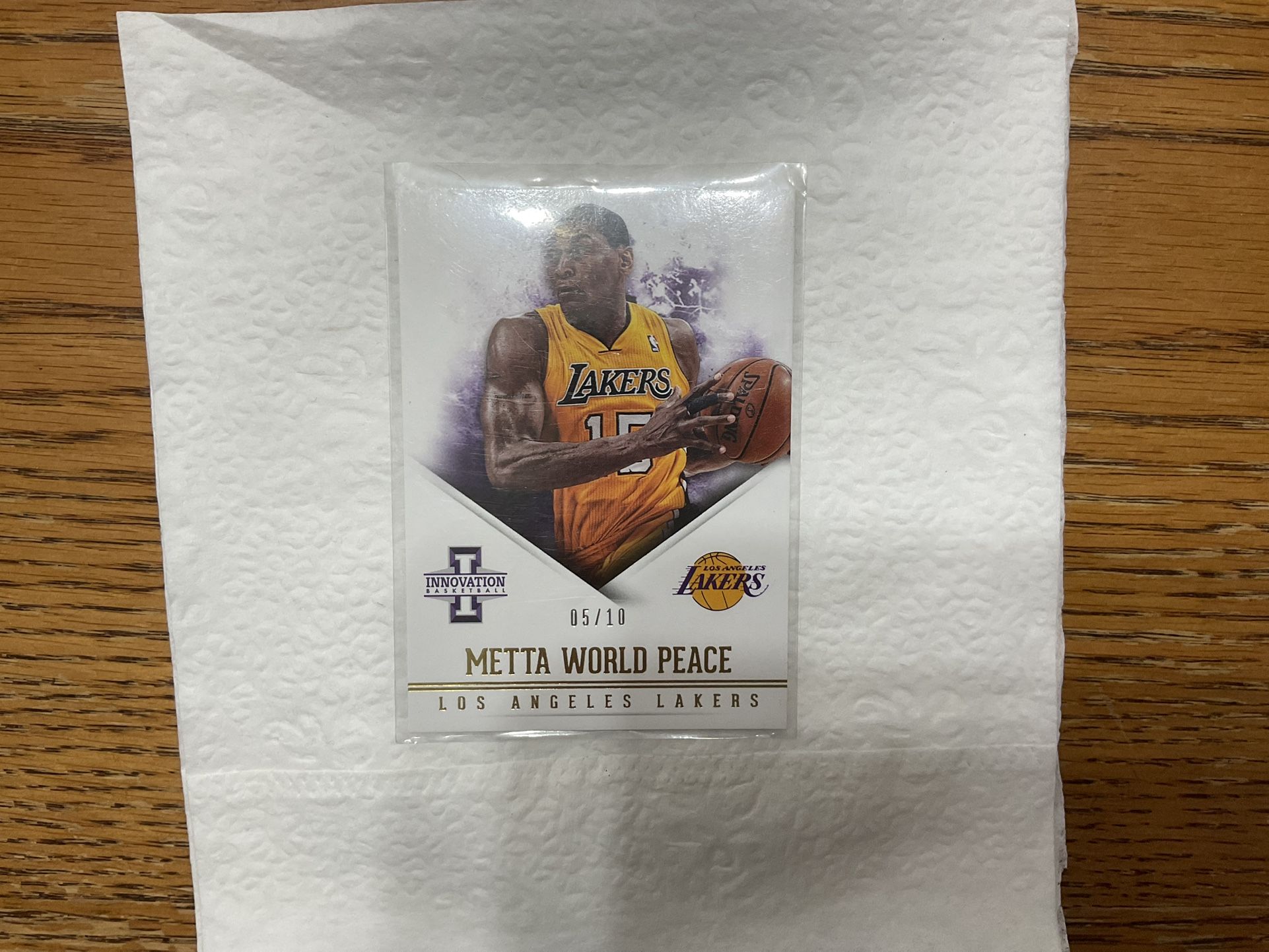 Meta World Piece Panini Innovation #d 5/10