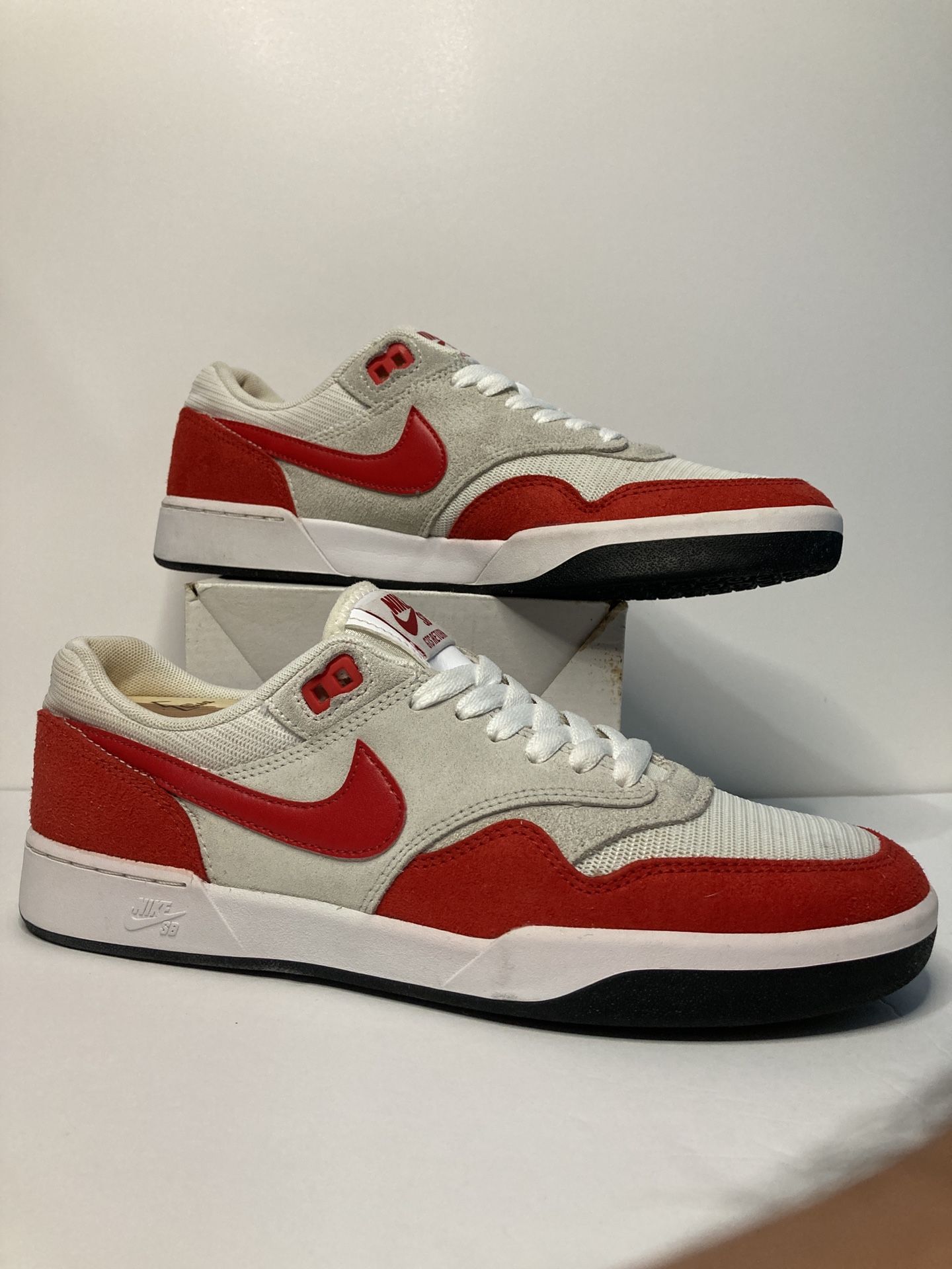 Nike SB GTS Return Premium Red/ White CK3464 600 SZ 8.5 shoes men’s