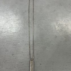 Tiffany & Co Silver Chain + Charm