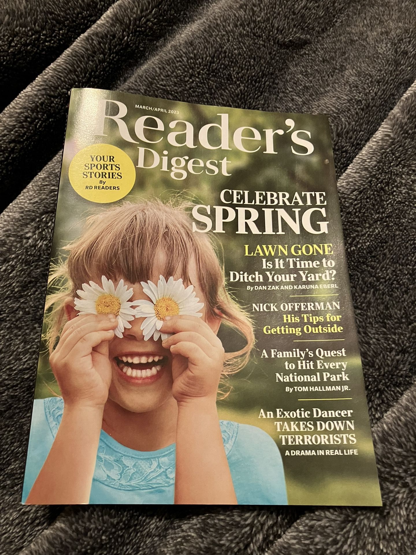 READER'S DIGEST Magazine March - April 2023 Celebrate Spring