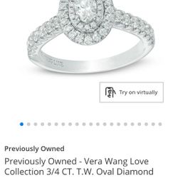 Vera Wang Ring, Like New