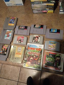 Nintendo video games $20 each all authentic all clean and tested all work pick up in Glendale $20 each