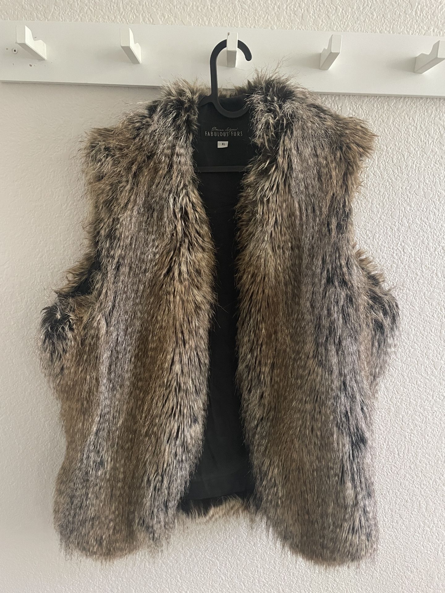 Burning Man Outfit - Fur Vest