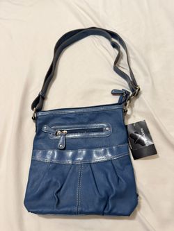 Chic Blue Crossbody Bag by Fashion Bug
