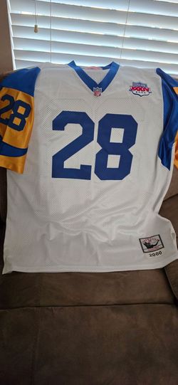 Rams Marshall faulk throwback jersey