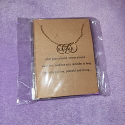 Karma Charm Necklace 