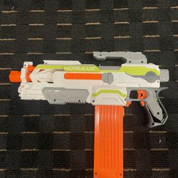 Nerf N-Strike Modulus ECS-10   Motorized Blaster Tested 18 Dart Clip