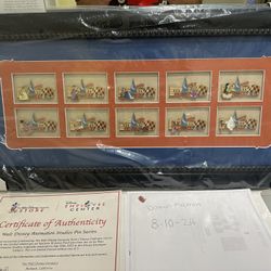 Disney DEC Pin Treasures Of the WD Animated Studios Limited Framed Edition AP