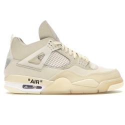 Jordan 4 Off-White Sail 