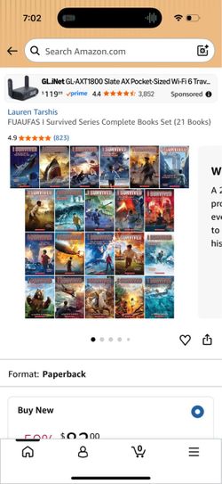 I Survived Series Complete 21-Book Paperback Set