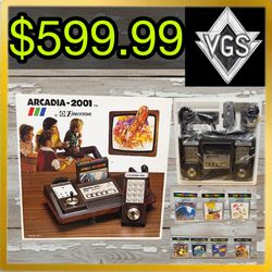 *NEW* Emerson Arcadia 2001 Home Video Game Console 1982